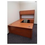 3 Section Office Desk- Sections 66x30x30;