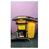 Rubbermaid Utility Cart w/Contents