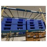 11 Plastic Pallets 48x48x6