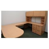 4pc Desk Sections-72x30x29; 48x24x29; 72x24x67