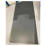 Ind Rug w/Rubber Back 97x46, Plastic Desk Mat