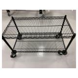 Roller Wire Shelf Unit on Casters 36x18x24