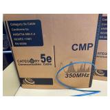 Box Cat 5E 350 MHz 24 AWG Solid 4PR Unshielded