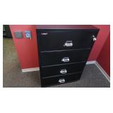 4 Drawer File Cabinet 37.5x22x53 Fire King