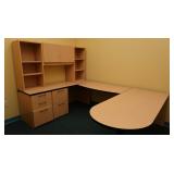 4pc Desk Sections-72x30x29; 48x26x29; 72x24x67