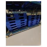 11 Plastic Pallets 48x48x6