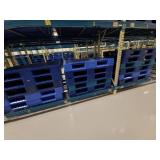 16 Plastic Pallets 48x48x6