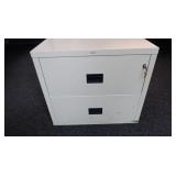 2 Drawer File Cabinet 31x22x28