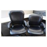 2 Office Chairs (slight wear)