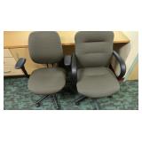 2 Commercial Office Chairs