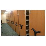 13 Lg File Cabinets-11 Double Sided 31"x146"x93";