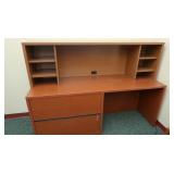Desk File Cabinet 75"x23"x52"h