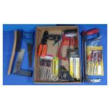 Fuller Wood Chisel Set, Hack Saw,&more