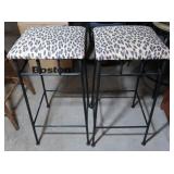 2 Padded Stools-12"x12"x25"H
