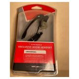 NIP Boom Headset-Universal, Calculator, 3 Hole