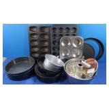 Large Lot of Baking Pans incl. Wilton