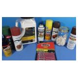 Misc Spray Cans-Oven Cleaner, Paints & more