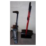 Brief Case Wheeled Carrier & Dust Pan