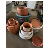 Terracotta Garden Pots, Cast Pots & Saucers