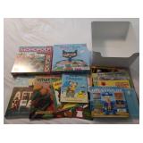 Game Lot-Monopoly Jr, Pete & The Cat, Children