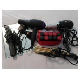 Hair Dryers, Curling Irons-Lot