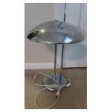 Silver Tone Desk Lamp