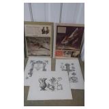 Airplane Advertising, 3 Loose Prints