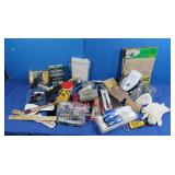 Paint Supply Lot-NIB Surgical 1/2 Mask, Brushes,