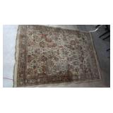 Oriental 100% Wool Rug made in USA-65"x93"