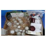 Glass Candle Holders, Tapers &more