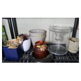 Contents of Shelf-Planters & more
