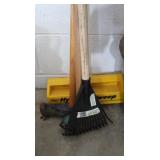 Push Broom, Wedge, Garden Wand, Rake