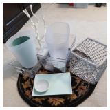 Small Trash Cans, Samll Rug &Decor