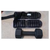 Fitness Gear, Ankle Weights, Dumbbell