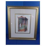 Signed Framed Print-15x17
