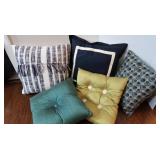 Assorted Throw Pillows