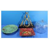 Home Decor & Glass Candy Dish