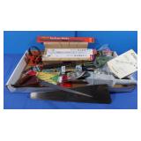 Saw Blades(NIP), Hand Saws, B&D Drill Guide&more