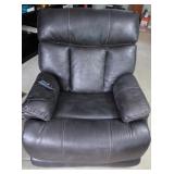 Leather Electric Reclining Chair-36x32x43"