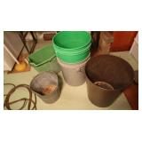 5 Gallon Buckets & Trash Cans