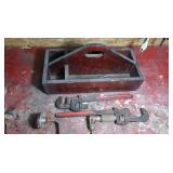 Vintage Hand Tools* Wood Toolbox