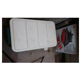 Cooler, Portable Wok Electric Grill