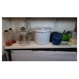 OIl Lamps, Pots & more
