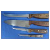 The All American USA 4 Pc Knife Set