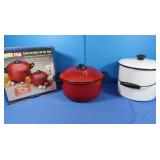Pasta Pro & Enamel Stockpot