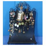 Earring Holder w/Earrings