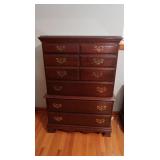 Wooden Chest of Drawers-35"x18"x50"H