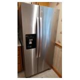 Whirlpool Stainless Refrigerator w/Icemaker, Side