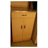 Vintage Metal Cabinet & Countertop-24x20x37"H