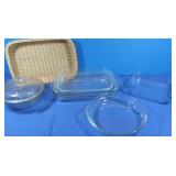 Glass Bakeware incl Pyrex